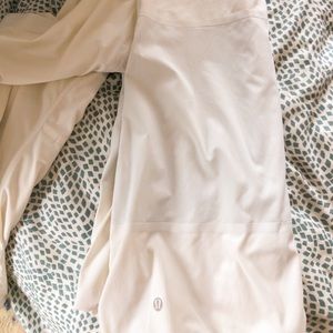 white lululemon jacket!!